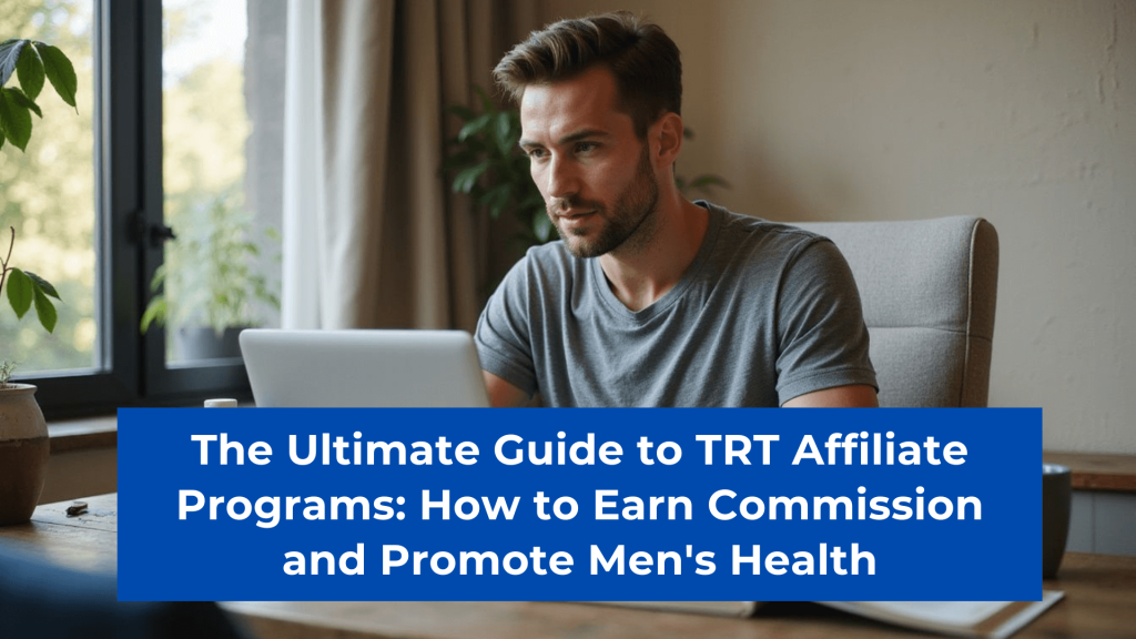 The Ultimate Guide to TRT Affiliate Programs How to Earn Commission and Promote Men's Health