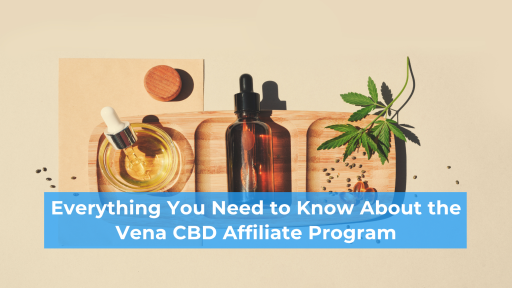 CBD products in table