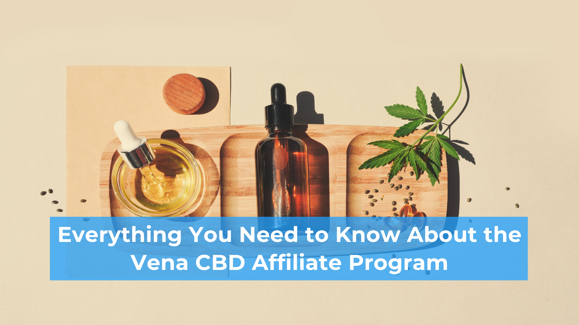 CBD products in table